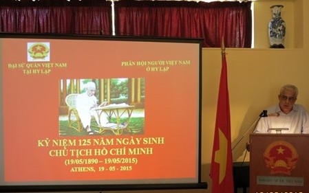 Aktivitäten zum 125. Geburstag von Präsident Ho Chi Minh im Ausland