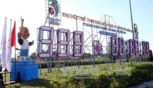 Start der Countdown-Uhr für Asien Strandspiele 2016