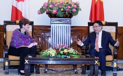 Kanadas Ministerin für internationale Entwicklung und Frankophonie besucht Vietnam