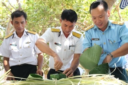 Gemütliches Tetfest auf der Inselgruppe Truong Sa