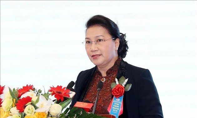 Nguyen Thi Kim Ngan nimmt an Feier zum 60. Gründungstag der vietnamesischen Akademie für Wasserressourcen teil