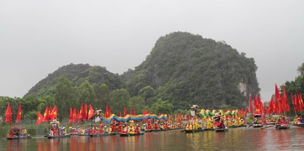 Eröffnung der Tourismus-Woche „Das Gelb in Tam Coc-Trang An“