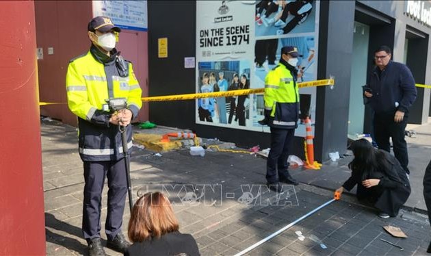 Bürgerschutz bezüglich der Massenpanik bei Halloween-Feier in Seoul