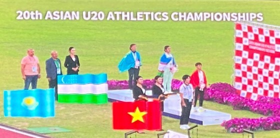 Vietnam gewinnt eine Bronzemedaille bei U20-Leichtathletik-Asienmeisterschaften 2023