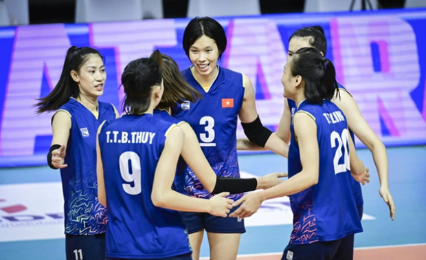 Vietnamesische Volleyballmannschaft der Frauen steht erstmals im Halbfinale der Volleyball-Asienmeisterschaft