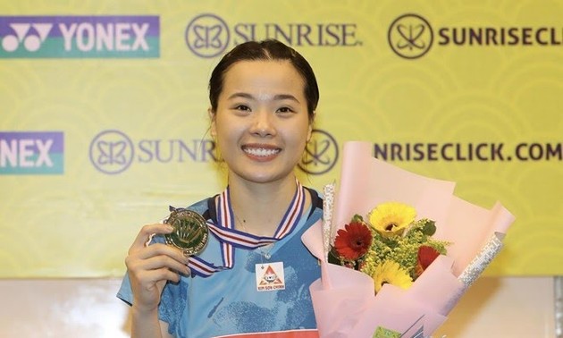 Badmintonspielerin Nguyen Thuy Linh verteidigt Meistertitel beim Vietnam Open