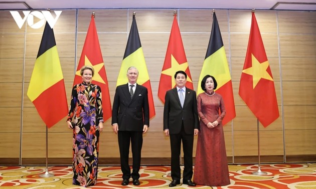 Staatspräsident Luong Cuong richtet Staatsbankett zu Ehren von König Philippe von Belgien aus