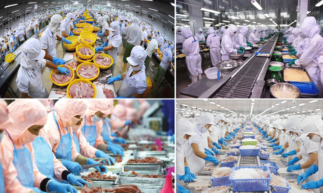 In den ersten drei Monaten wird beeindruckendes Wachstum von Agrarprodukten und Meeresfrüchten aufrechterhalten