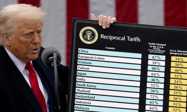 Zehn Prozent US-Zoll treffen in Kraft