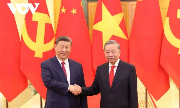KPV-Generalsekretär To Lam führt Gespräch mit Chinas Partei- und Staatschef Xi Jinping
