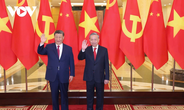 Vietnam und China geben gemeinsame Erklärung beim Staatsbesuch von Chinas Partei- und Staatschef Xi Jinping ab