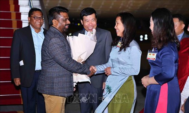Sri Lankas Präsident Anura Kumara Dissanayka beginnt seinen Vietnam-Besuch