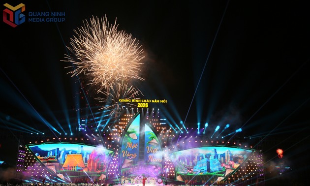 Quang Ninh: Konzert mit 50.000 Zuschauern zur Begrüßung des 14. Parteitages 