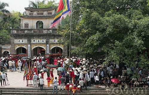 Das Giong-Fest im Dorf Phu Dong