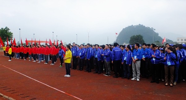 Festival der Jugendlichen Vietnams und Chinas in Guangxi