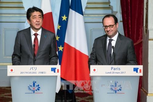 Frankreich und Japan unterstützen freie Seefahrt in Asien-Pazifik