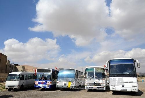 Hilfskonvoi unterwegs nach Ost-Ghouta