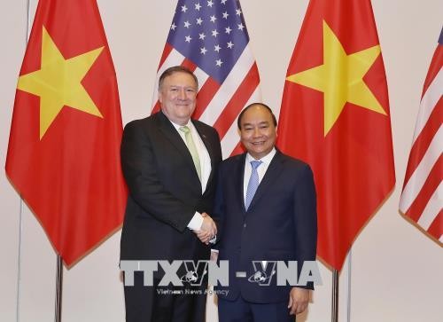 Premierminister Nguyen Xuan Phuc empfängt US-Außenminister Mike Pompeo