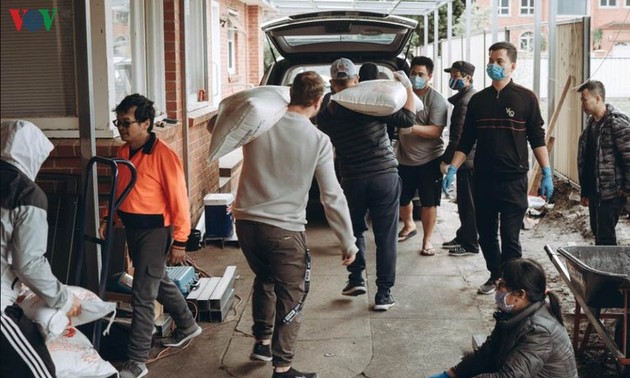 Vietnamesen solidarisieren sich, um die Covid-19-Epidemie zu bekämpfen