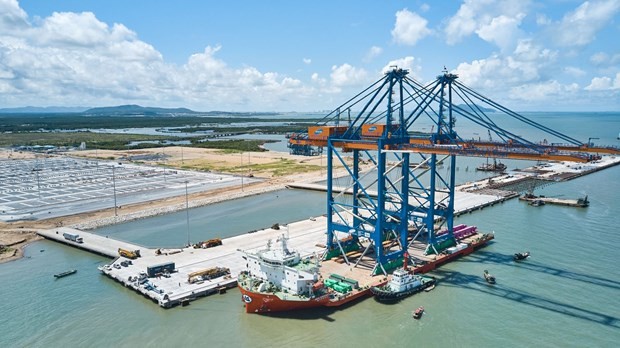 Internationaler Seehafen Gemalink in Betrieb genommen