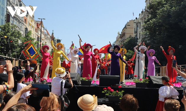 Vietnamesen beteiligen sich am Festival ethnischer Minderheiten in Tschechien