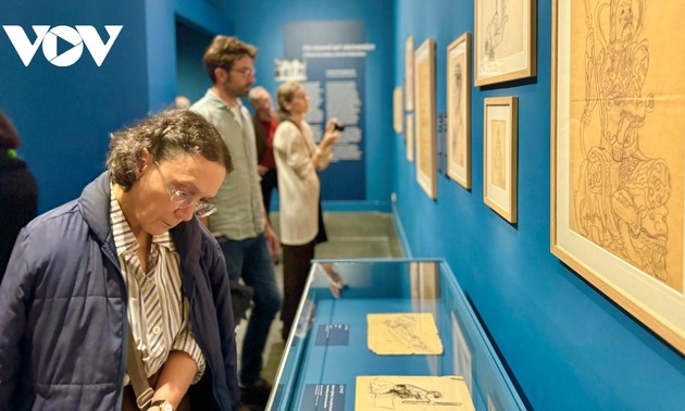 Ausstellung vietnamesischer moderner Kunst in Frankreich