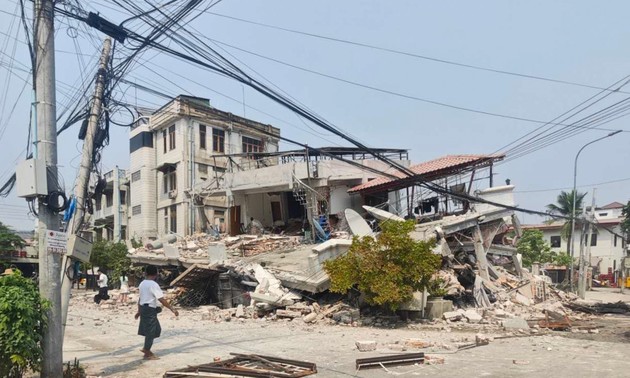 Erdbeben der Stärke 7,7 erschüttert Myanmar und Thailand