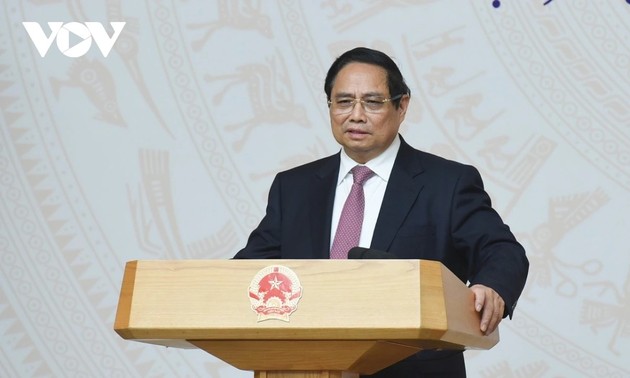 Premierminister Pham Minh Chinh leitet Online-Sitzung über Wirtschaft