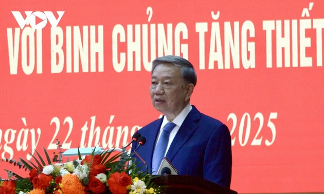 KPV-Generalsekretär To Lam: Die Panzertruppe muss elitär und modern sein