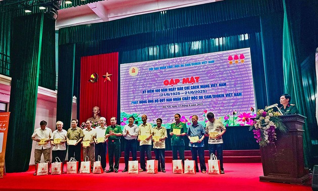 Aufruf zur Unterstützung für Fonds für Agent Orange Opfer Vietnams