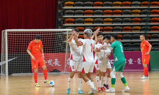 Vietnams Futsal-Nationalteam führt Gruppe E der Qualifikation für Asienmeisterschaft 2026 an