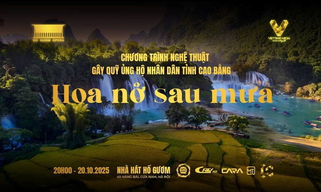 „Blühen nach dem Regen“ – Benefizkonzert für Flutopfer in Cao Bang