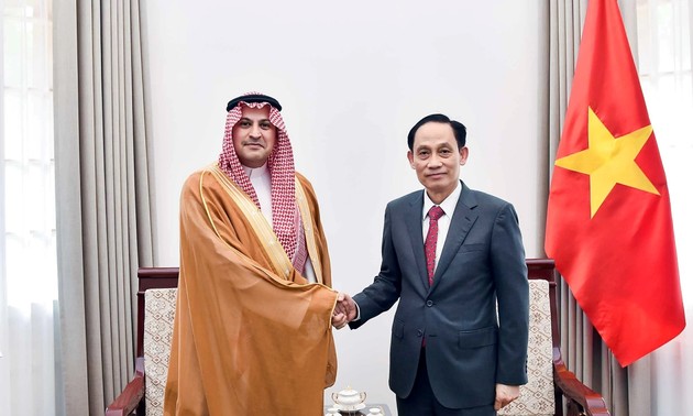 Außenminister Le Hoai Trung empfängt saudischen Botschafter zum Abschiedsbesuch