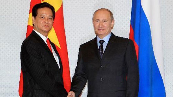 PM Vietnam, Nguyen Tan Dung mengakhiri kunjungan resmi di  Federasi Rusia