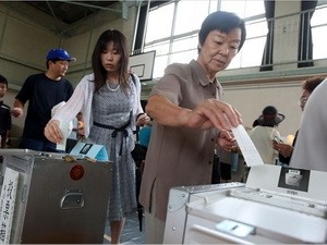 Jepang memulai pemilu Majelis Tinggi