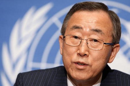 Sekjen PBB, Ban Ki-moon mengimbau supaya membela kalangan pers