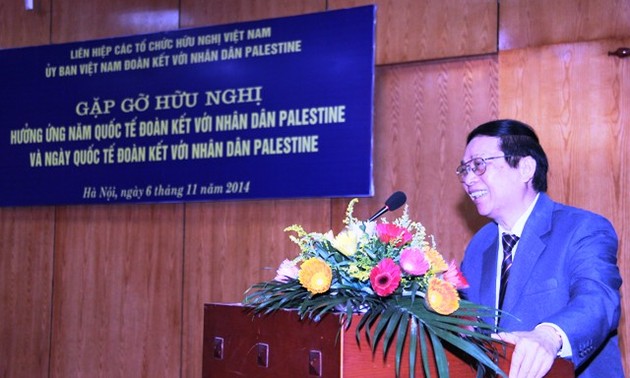 Vietnam menyambut Tahun Internasional Solidaritas dengan rakyat Palestina