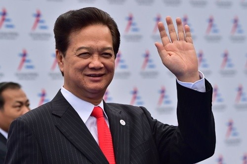 PM Vietnam, Nguyen Tan Dung menghadiri Konferensi Tingkat Tinggi ke-25 ASEAN