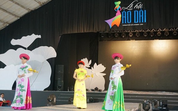 Festival Ao Dai kota Ho Chi Minh tahun 2015 berakhir