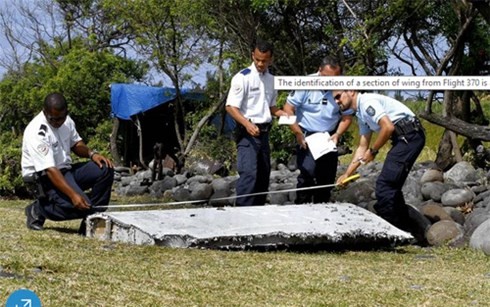 Badan investigasi Perancis terus menaksir kepingan pesawat terbang yang ditemukan di pulau Reunion