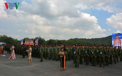 Acara penutupan perlombaan menembak senapan militer negara-negara ASEAN (AARM-25).