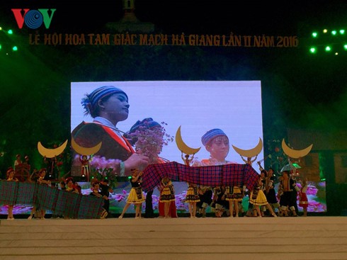 Acara pembukaan Festival ke-2 bunga gandum kuda tahun 2016