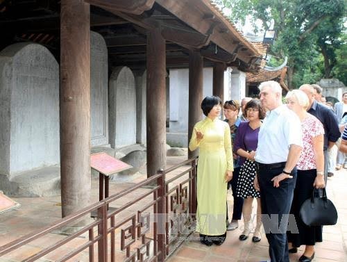 Pekan raya pariwisata internasional Vietnam (VITM) tahun 2017 di kota Hanoi