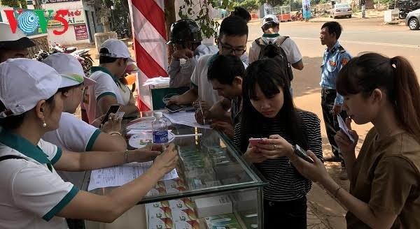 Acara peresmian jaringan 4G Viettel