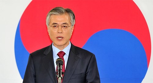 Moon Jae-in dilantik menjadi Presiden Republik Korea