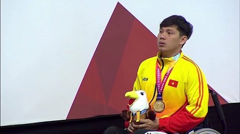 Vo Thanh Tung memecahkan rekor di Asian Para Games 2018