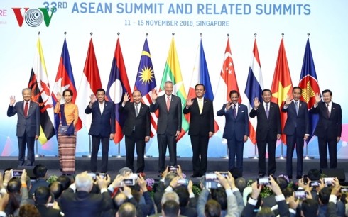 PM Viet Nam, Nguyen Xuan Phuc berbagi gagasan-gagasan Viet Nam di KTT ASEAN ke-33