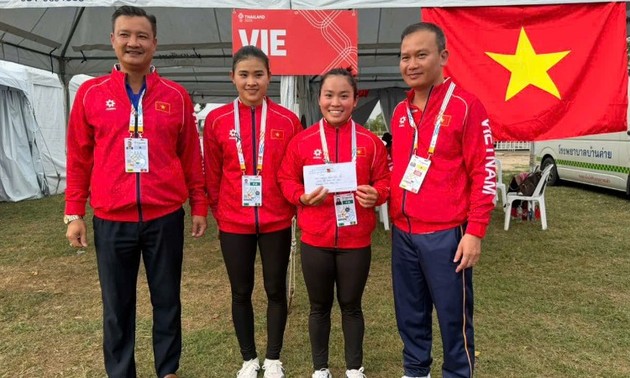 SEA Games 33: Berkano dan Taekwondo Bawa Medali-Medali Emas Pertama bagi Kontingen Vietnam.