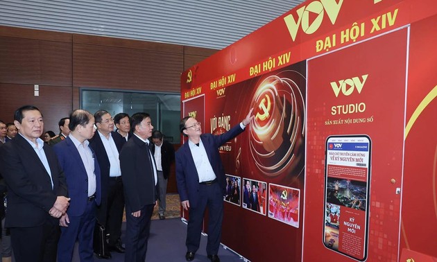 Gelombang Siaran VOV Sampaikan Visi dan Aspirasi dari Kongres Nasional XIV PKV