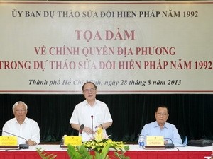 Tọa đàm về chính quyền địa phương trong Dự thảo sửa đổi Hiến pháp 1992